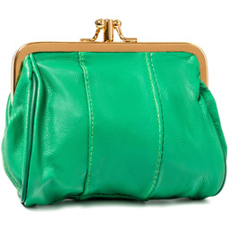 Mała portmonetka damska do torebki w retro klimacie