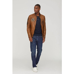 Aeronautica Militare Męskie jeansy w granatowym kolorze