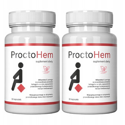 2x ProctoHem - ulga w walce z hemoroidami