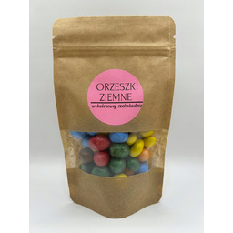 ORZESZKI ZIEMNE W KOLOROWEJ CZEKOLADZIE 500G ORZECHY