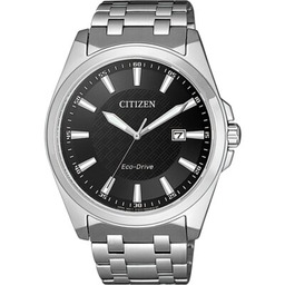 CITIZEN Zegarek Eco-Drive Elegance BM7108-81E Srebrny