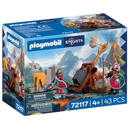 PLAYMOBIL Knights katapulta kamienna katapulta smoka katapulta