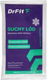 Suchy lód - ekspresowy okład chłodzący - natychmiastowe