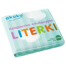 Akuku A0475 KSIĄŻECZKA EDUKACYJNA LITERKI