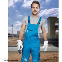 ARDON SUMMER - spodnie ogrodniczki - niebieski H6106