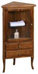 Sapho RETRO szafka narożna 60x120x47cm buk lewa 1701