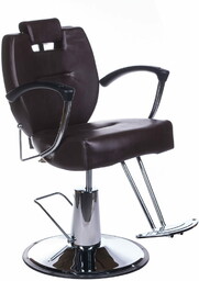 Fotel barberski HEKTOR BH-3208 Brązowy