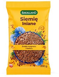 BAKALLAND Siemię lniane, 200g