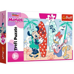 TREFL Puzzle Kolorowa Minnie 18302 (30 elementów) Zyskaj