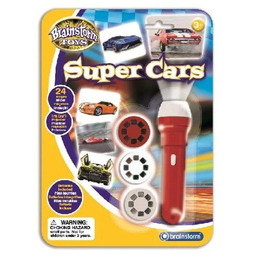 Brainstorm, latarka i projektor Auta