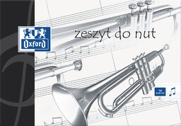 Oxford, Zeszyt Do Nut A5, 16K, Oxford, Pakiet