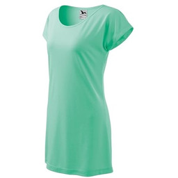 Malfini Love W Dress Mli-12395 Mint Sukienka Damska