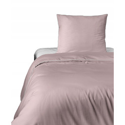 Pościel Gładka Makosatyna kołdra 140cmx200cm 1x poduszka 70cmx80cm