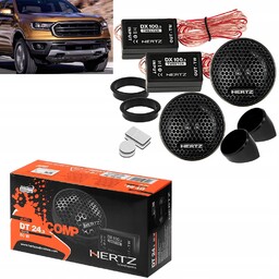 Głośniki Tweetery Hertz DT24.3 80W Gwizdki Syczki Wysokotonowe