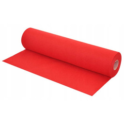 DIY FILC DEKORACYJNY W ROLCE CZERWONY 45 cm