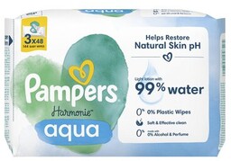 PAMPERS Chusteczki nawilżane Harmonie Aqua (144 szt.)