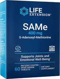 SAM-e 400 mg (S-adenozylometionina) 60 tabletek