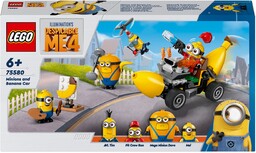 Lego Despicable Me 4 Minionki i bananowóz 75580