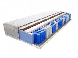 Materac Raja Lux 110x200 cm Średnio / twardy