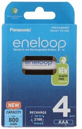 Akumulatorki Panasonic Eneloop R03 / AAA 800mAh BK-4MCDE/4BE