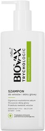 Biovax Trychologic Przetłuszczanie Szampon do włosów i skóry