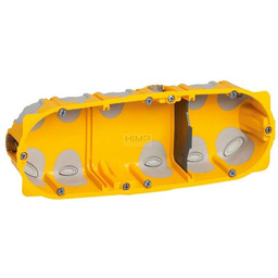 ECOBATIBOX Puszka potrójna do karton-gipsu z membraną 40