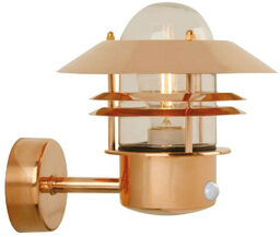 Nordlux - Blokhus Up Lampa Ścienna w/Sensor Copper