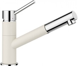 BLANCO 526953 Bateria KANO-S Silgranit-Look delikatny biały/chrom