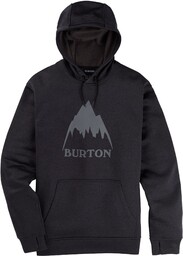 bluza męska BURTON OAK PO True Black Heather/Grey