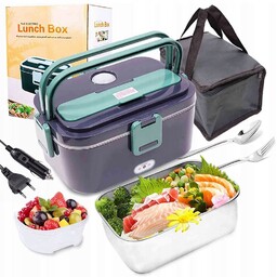 Lunchbox Elektryczny Podgrzewacz Jedzenia Pojemnik 1.8L 220 V/12