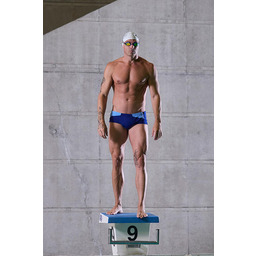 ZEROD Kąpielówki TRUNKS royal blue/sky blue