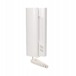 Domofon biały Proel PC-255 Unifon cyfrowy zworki instalacja