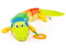 Dumel Jolly Baby, zabawka sensoryczna, krokodyl Oskar