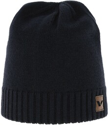 Czapka z wełny merino Viking Berit 09 czarna