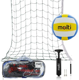 Kom Siatka do siatkówki MOLTI + piłka +
