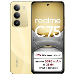 Smartfon realme C75 8/256GB Lightning Gold