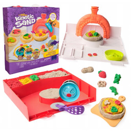 Piasek kinetyczny zestaw sensoryczny Pizza Kinetic Sand Akcesoria