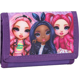 RAINBOW HIGH - Portfel i monety 3 drzwi,