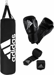 adidas Unisex  zestaw bokserski dla dorosłych, czarny,