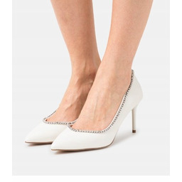 Even&Odd Czółenka Na Szpilce Białe 36 1Kck