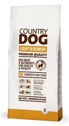 Country Dog Light & Senior - 15 kg