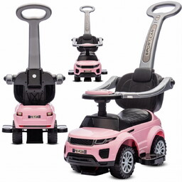 Jeździk pchacz chodzik dla dziecka z rączką