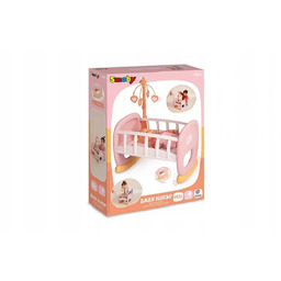 Kołyska z karuzelą Dla lalki 42cm zestaw Baby