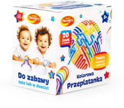 Dumel Discovery, zabawka, Kolorowa Przeplatanka, od 3 lat