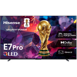 Telewizor Hisense 100E7S Pro Qled 100” 4K Uhd