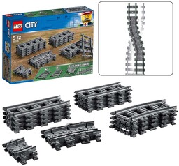 Lego CITY Tory Kolejowe, Zestaw Rozszerzający do Kolejek