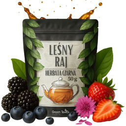 Leśny raj 50 g- herbata czarna assam jeżyna