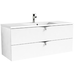 Oristo Siena szafka podumywalkowa wisząca 120x50x45cm biały połysk