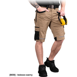 LH-DESERT-TS - Spodnie spodenki ochronne do pasa DESERT