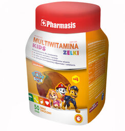Pharmasis Multiwitamina Kids, żelki dla dzieci powyżej 4